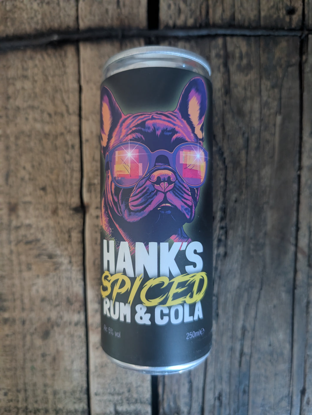 Bristol Distilling Hanks Spiced Rum & Cola 5% (250ml can) – waterintobeer