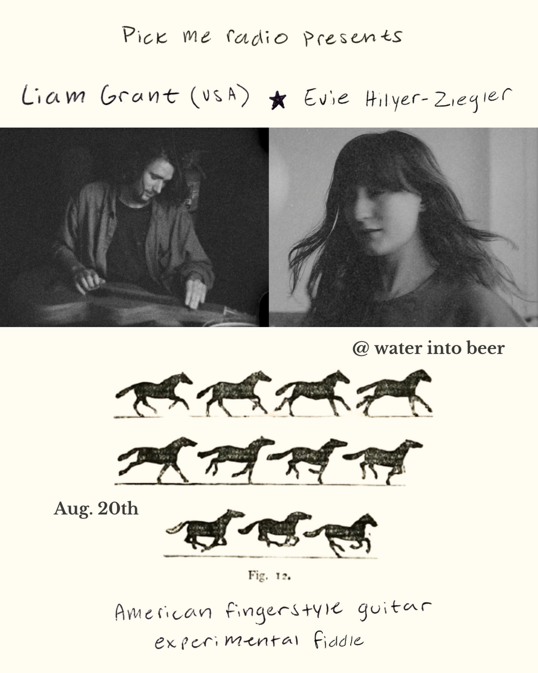 Liam Grant (USA) and Evie Hilyer-Ziegler ticket
