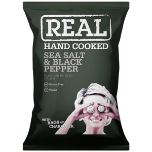 Real Sea Salt & Black Pepper (35g)