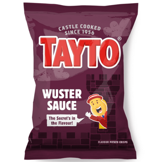 Tayto Wuster Sauce Crisps (32.5g)