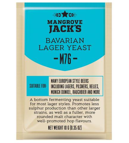 M76 Bavarian Lager Yeast (10g) - waterintobeer