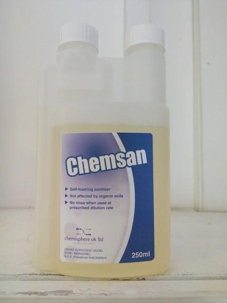 Chemsan No Rinse Sanitiser (250ml)