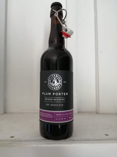 Titanic Plum Porter Grand Reserve 6.5% (750ml bottle)