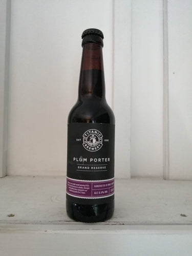 Titanic Plum Porter Grand Reserve 6.5% (330ml bottle)