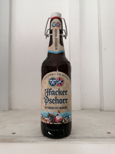 Hacker Pschorr Oktoberfest Marzen 5.8% (500ml bottle) - waterintobeer