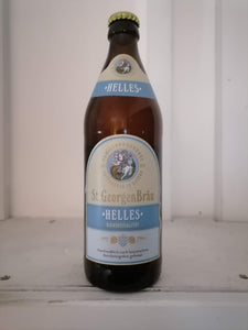 St Georgenbrau Helles 4.6% (500ml bottle)