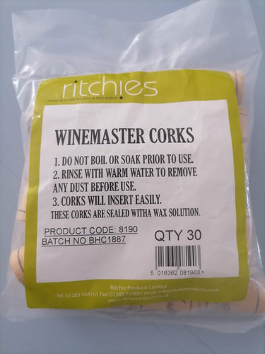 Winemaster Wine Corks - waterintobeer