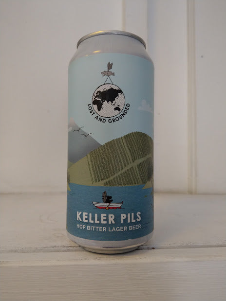 Lost & Grounded Keller Pils 4.8% (440ml can)