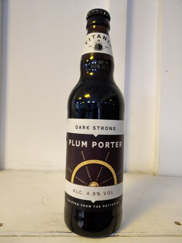 Titanic Plum Porter 4.9% (500ml bottle)
