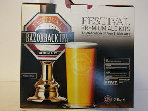 Festival Razorback IPA Premium Ale Kit