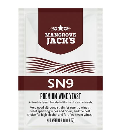 SN9 General Purpose Wine Yeast (8g)