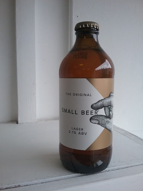 Small Beer Lager 2.1% (350ml bottle)