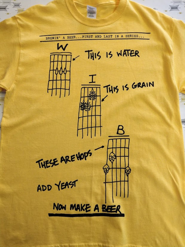 Make a Beer T-Shirt Yellow