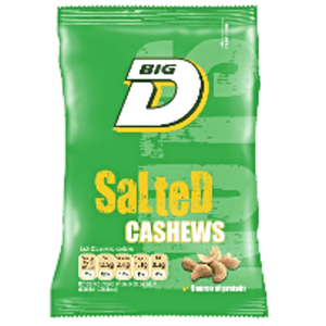 Big D Salted Cashews (30g)