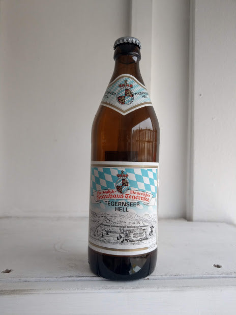 Tegernseer Hell 4.8% (500ml bottle)