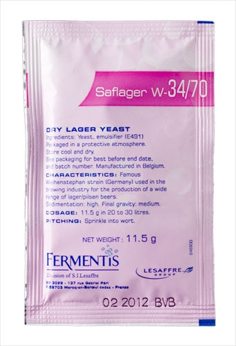 Fermentis Saflager W34/70 (11.5g)