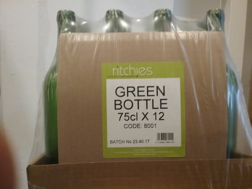 Wine Bottles - Green
